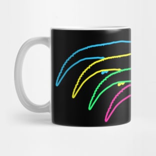 Alligator 80s Neon Mug